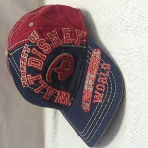 Walt Disney World Baseball Cap‎ Embroidered Property Of Hat